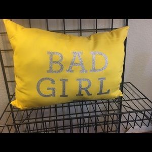 Bad Girl custom Pillow